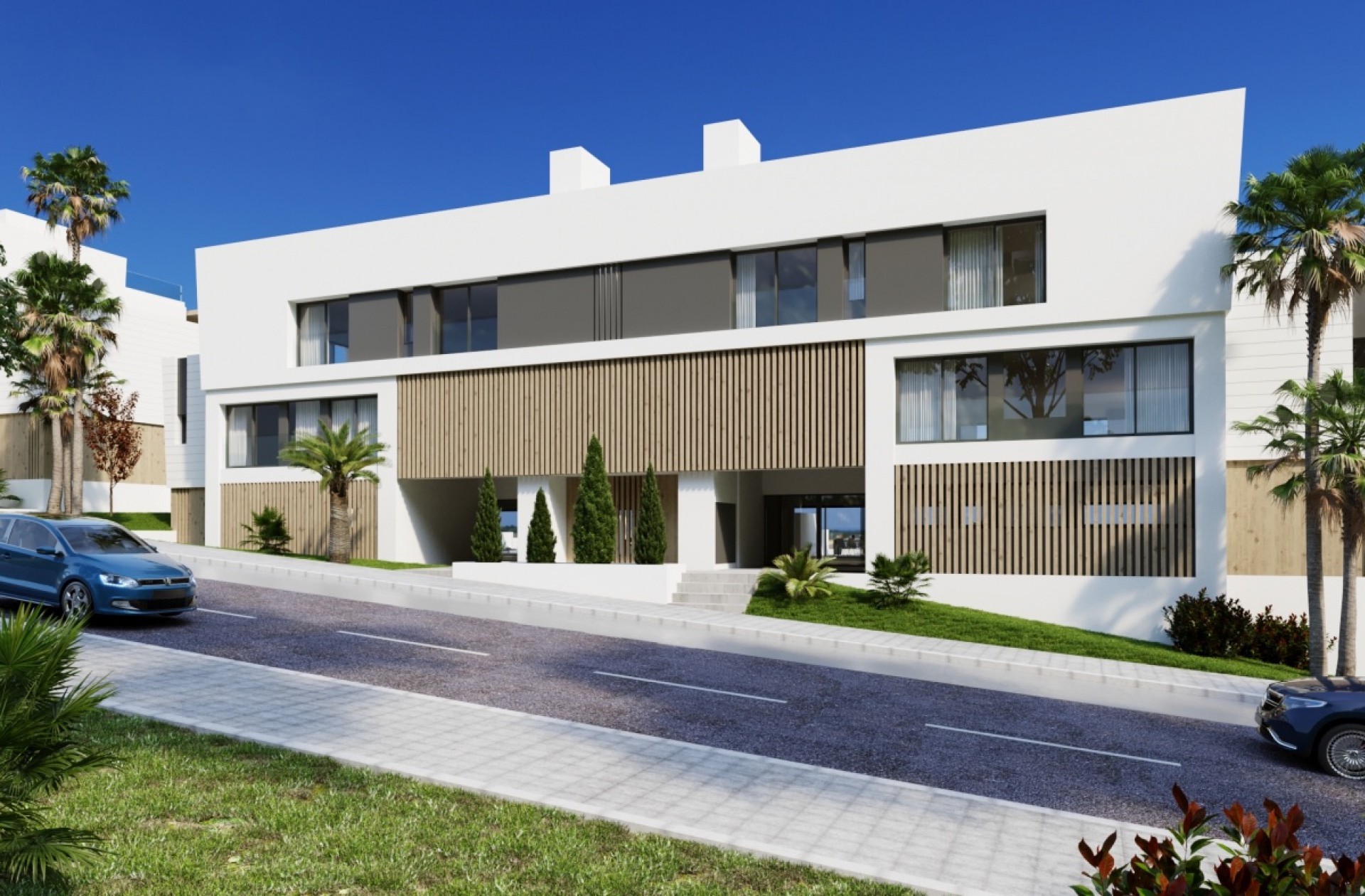 New build, 2 bedroom apartments in Estepona - Main view
